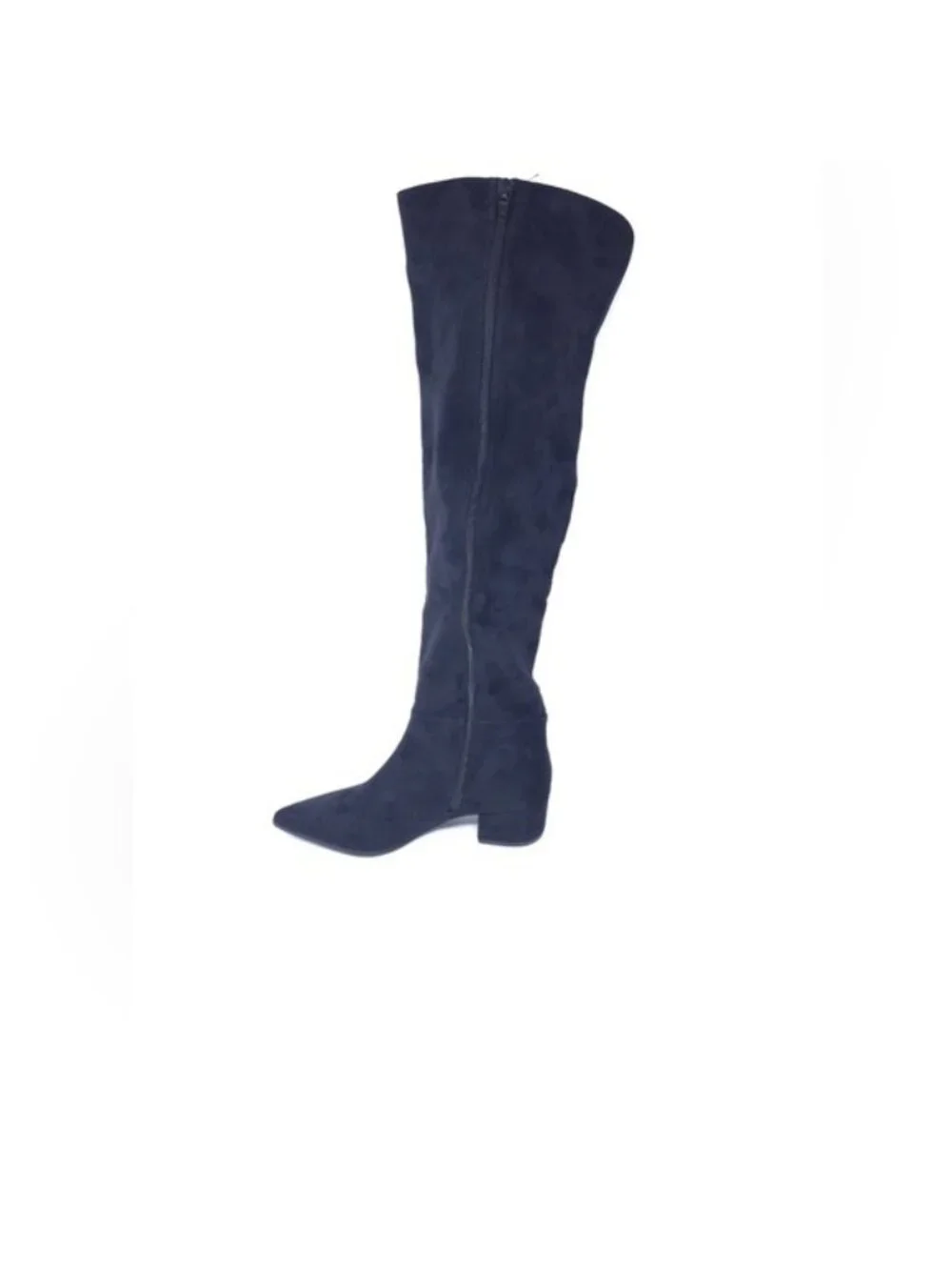 On 34th Gabriella Boots Black Faux Suede Knee High